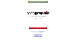 Desktop Screenshot of cartographic.com.mx